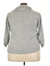 Adrienne Vittadini Gray Pullover Sweater Size 3X - photo 2
