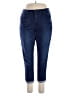 DG^2 by Diane Gilman Solid Blue Jeans Size 14 - photo 1