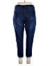DG^2 by Diane Gilman Solid Blue Jeans Size 14 - photo 2