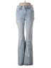 NYDJ Hearts Blue Jeans Size 2 - photo 1