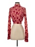 Finders Red Long Sleeve Blouse Size XXS - photo 1