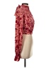 Finders Red Long Sleeve Blouse Size XXS - photo 4