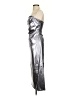 Miss Love Metallic Silver Cocktail Dress Size S - photo 5