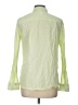 Gap 100% Cotton Color Block Green Long Sleeve Button-Down Shirt Size L - photo 2