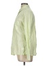 Gap 100% Cotton Color Block Green Long Sleeve Button-Down Shirt Size L - photo 5