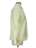 Gap 100% Cotton Color Block Green Long Sleeve Button-Down Shirt Size L - photo 4