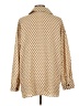 Shein Hearts Tan Gold Long Sleeve Blouse Size L - photo 2
