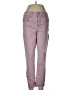 Seven7 Color Block Purple Jeans Size 8 - photo 1