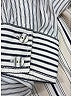 Zimmermann Stripes Ivory Long Sleeve Blouse Size 6 (1) - photo 7