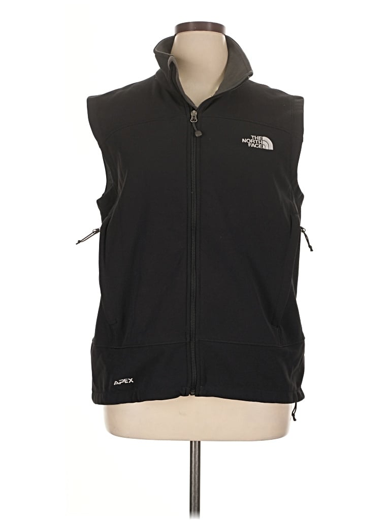 Pre-owned The North Face Vest In Black