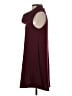 TCEC Solid Burgundy Casual Dress Size S - photo 5