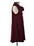 TCEC Solid Burgundy Casual Dress Size S - photo 4