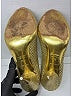 Miu Miu Metallic Gold Heels Size EU 36 1/2 - photo 6