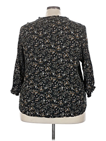 Monday Fun 3/4 Sleeve Blouse (view 2)