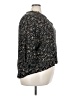 Monday Fun 100% Rayon Floral Black 3/4 Sleeve Blouse Size 3X - photo 4