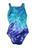 Longitude Tie-dye Blue One Piece Swimsuit Size 12 - photo 1