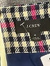J.Crew Houndstooth Brown Ivory Casual Dress Size 4 - photo 6