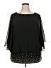 MSK Black 3/4 Sleeve Blouse Size 2X - photo 1