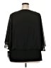 MSK Black 3/4 Sleeve Blouse Size 2X - photo 2