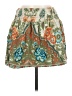 Unbranded Paisley Green Casual Skirt Size 6 (estimated) - photo 2