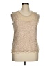 Roz & Ali Tan Sleeveless Blouse Size XL - photo 1