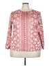 Unbranded Pink 3/4 Sleeve Blouse Size 3X - photo 1