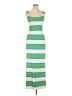 Le Lis Stripes Green Casual Dress Size L - photo 1