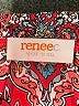Renee C. Red 3/4 Sleeve Blouse Size M - photo 7