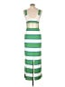 Le Lis Stripes Green Casual Dress Size L - photo 2