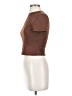 Shein Brown Short Sleeve Turtleneck Size 4 - photo 5