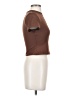 Shein Brown Short Sleeve Turtleneck Size 4 - photo 4