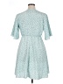 Unbranded 100% Polyester Teal Casual Dress Size 0X (estimated) - photo 2