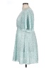 Unbranded 100% Polyester Teal Casual Dress Size 0X (estimated) - photo 5
