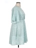 Unbranded 100% Polyester Teal Casual Dress Size 0X (estimated) - photo 4