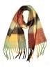 Unbranded Plaid Brown Green Scarf One size - photo 1