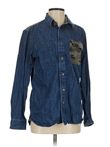 Vans Long Sleeve Button-Down Shirt (view 1)