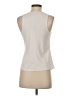 Banana Republic 100% Polyester Ivory Sleeveless Blouse Size XS - photo 2