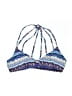 Assorted Brands Print Blue Swimsuit Top Size S - photo 1