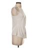 Banana Republic 100% Polyester Ivory Sleeveless Blouse Size XS - photo 4