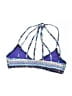 Assorted Brands Print Blue Swimsuit Top Size S - photo 2
