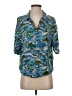Wild Fable Tropical Blue 3/4 Sleeve Blouse Size S - photo 1