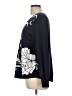 Chico's Floral Blue Pullover Sweater Size Lg (2) - photo 5