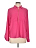 MICHAEL Michael Kors Pink Long Sleeve Blouse Size L - photo 1