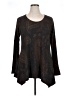Soft Surroundings Brown Long Sleeve Top Size XL - photo 1