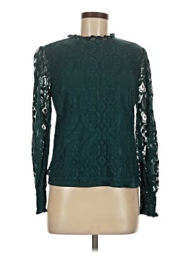 Ultra Pink Long Sleeve Blouse (view 1)