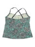 Lands' End Paisley Teal Swimsuit Top Size 16 - photo 2