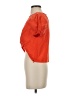 Sincerely Ours 100% Rayon Orange Short Sleeve Top Size S - photo 5