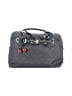 MICHAEL Michael Kors Solid Gray Black Leather Tote One size - photo 1