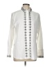 Chico's Ivory Long Sleeve Blouse Size L - photo 1