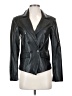 Evereve 100% Polyester Solid Black Blazer Size S - photo 1